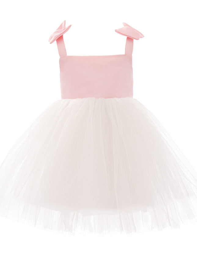kids atelier Mimi tutu Light Pink Bodice Dress with White Tulle Skirt