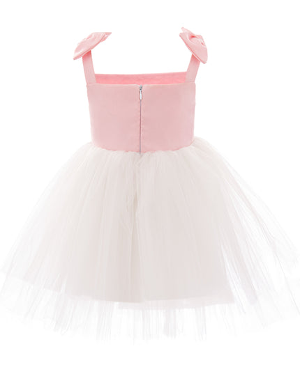 kids atelier Mimi tutu Light Pink Bodice Dress with White Tulle Skirt