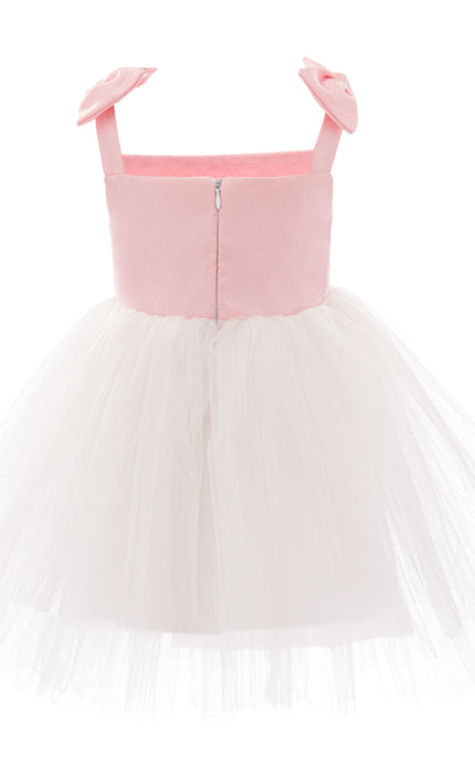 kids atelier Mimi tutu Light Pink Bodice Dress with White Tulle Skirt