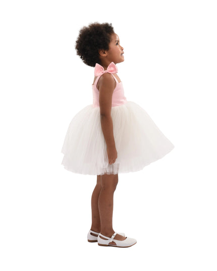 kids atelier Mimi tutu Light Pink Bodice Dress with White Tulle Skirt