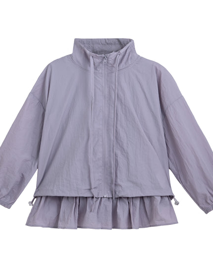 kids atelier mimi tutu Purple Ruffle Top & Jacket Duo