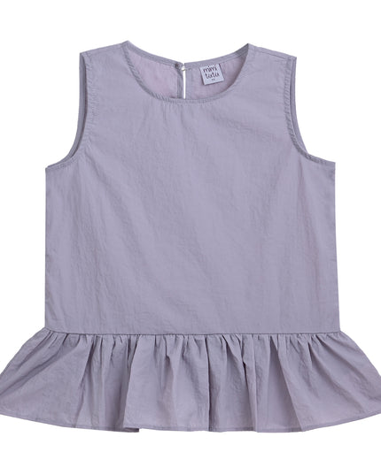 kids atelier mimi tutu Purple Ruffle Top & Jacket Duo