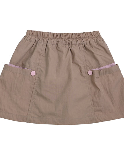 kids atelier mimi tutu Pink Skirt with Pocket Trim