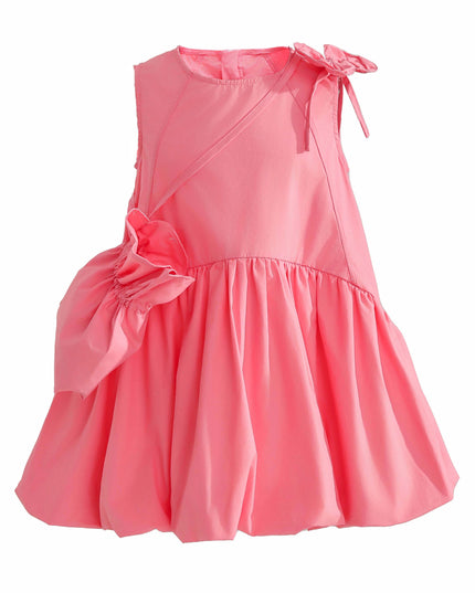 kids atelier mimi tutu Pink Asteria Bow Accent Dress