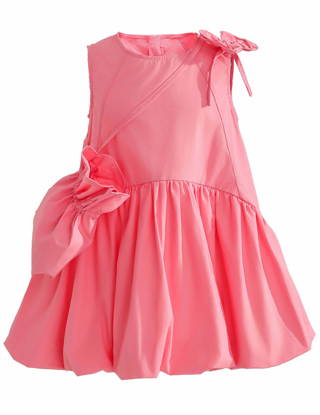 kids atelier mimi tutu Pink Asteria Bow Accent Dress