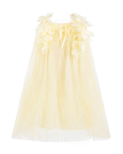 kids atelier mimi tutu Yellow Fiorenne Petal Tulle Dress