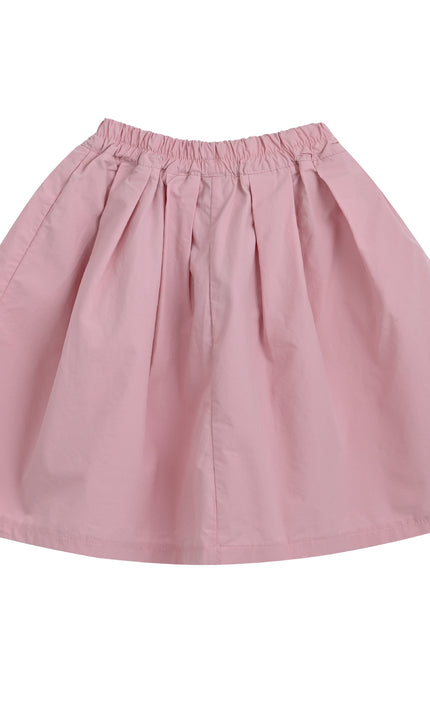 kids atelier mimi tutu Pink Skirt with Ruffle Strips