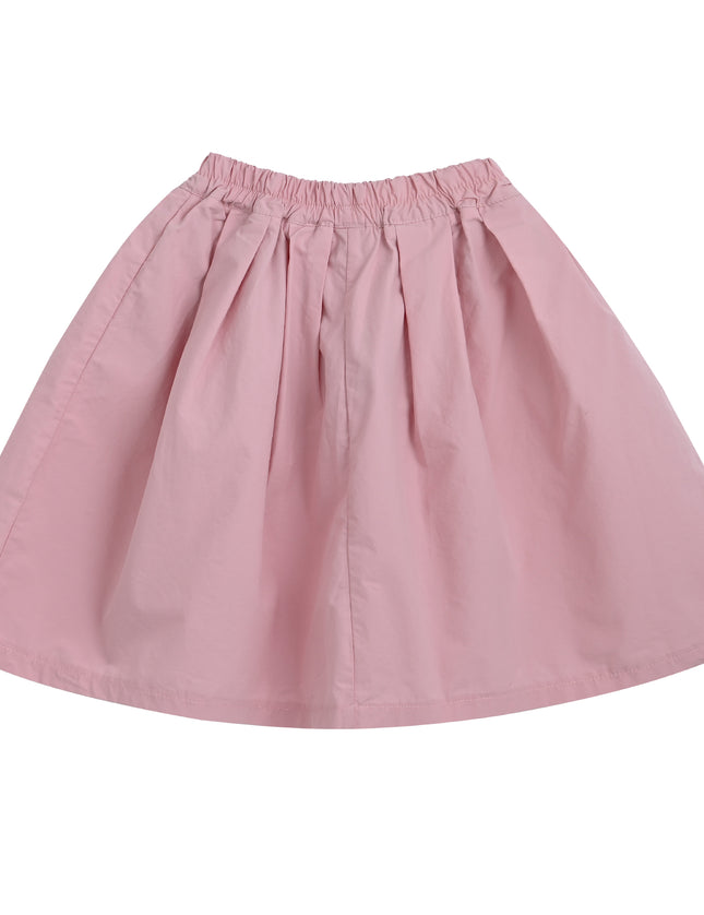 kids atelier mimi tutu Pink Skirt with Ruffle Strips