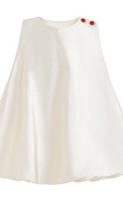 kids atelier mimi tutu Beige Tamara Elegant Balloon Dress