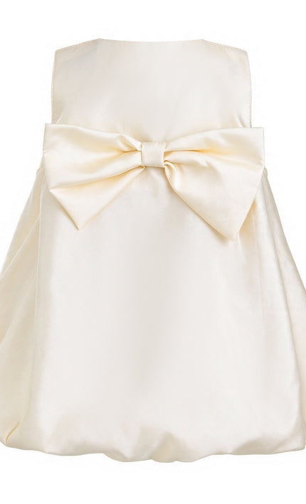 kids atelier mimi tutu Beige Tamara Elegant Balloon Dress