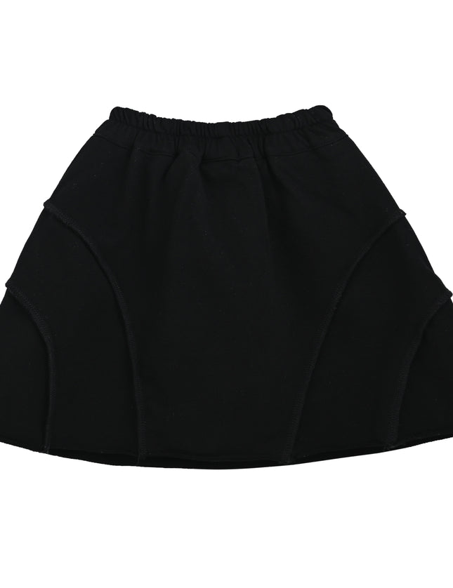 kids atelier mimi tutu Black Skirt with Drawstring Waist