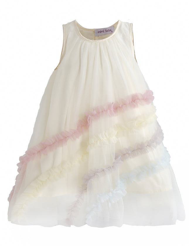 kids atelier mimi tutu Mint Cressida Pastel Ruffle Dress