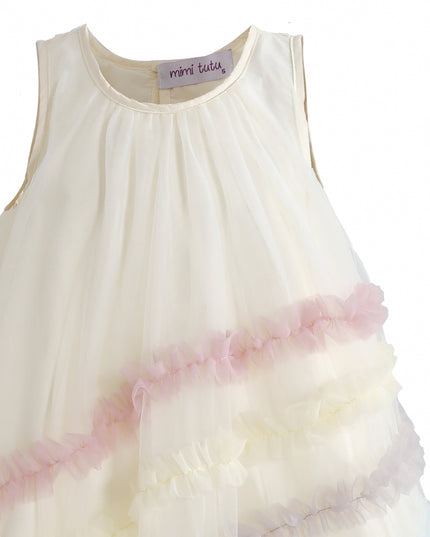 kids atelier mimi tutu Mint Cressida Pastel Ruffle Dress