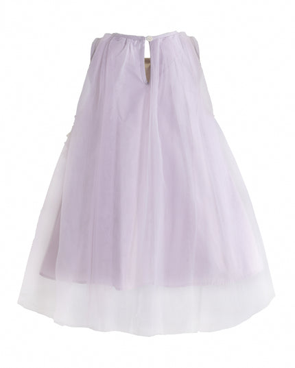 kids atelier mimi tutu Purple Cressida Pastel Ruffle Dress