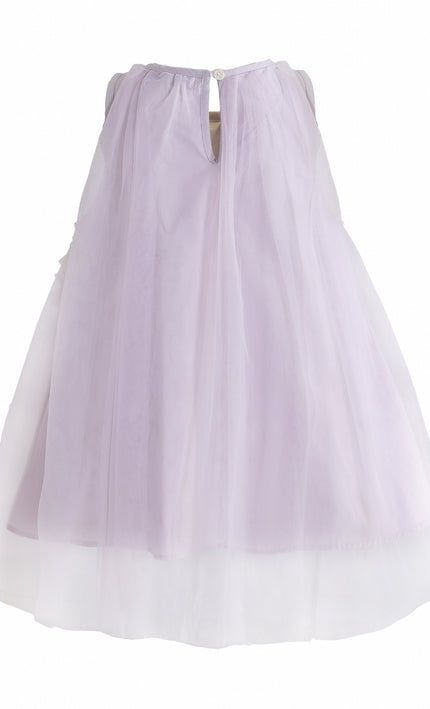 kids atelier mimi tutu Purple Cressida Pastel Ruffle Dress
