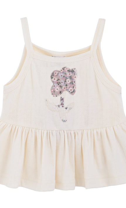 kids atelier mimi tutu Pink Ruffle Short Set