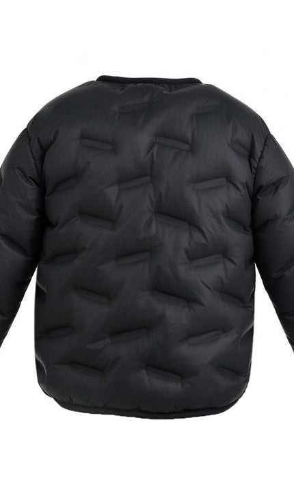 kids atelier mimi tutu Black Quilted Jacket