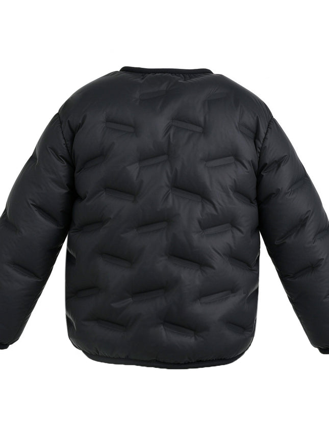 kids atelier mimi tutu Black Quilted Jacket