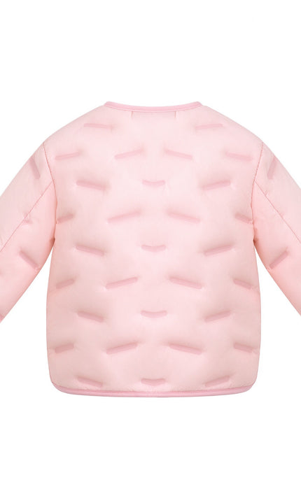 kids atelier mimi tutu Pink Quilted Jacket