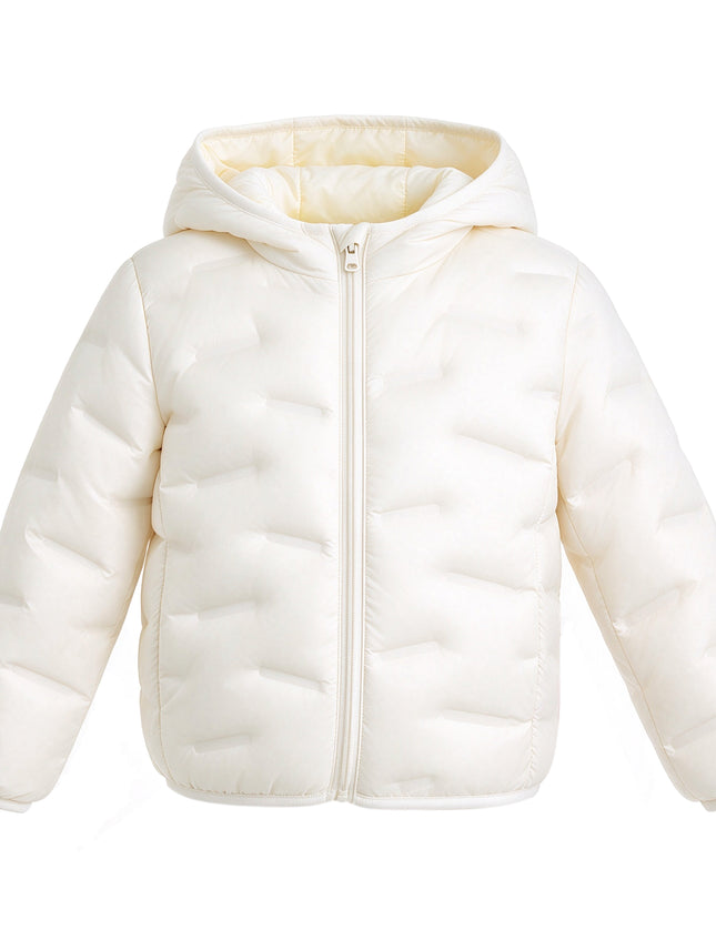 kids atelier mimi tutu White Puffer Jacket