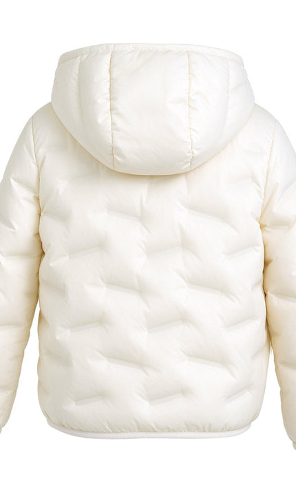 kids atelier mimi tutu White Puffer Jacket