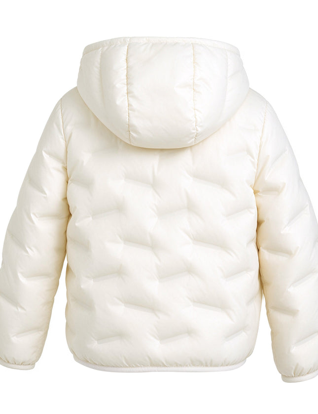 kids atelier mimi tutu White Puffer Jacket