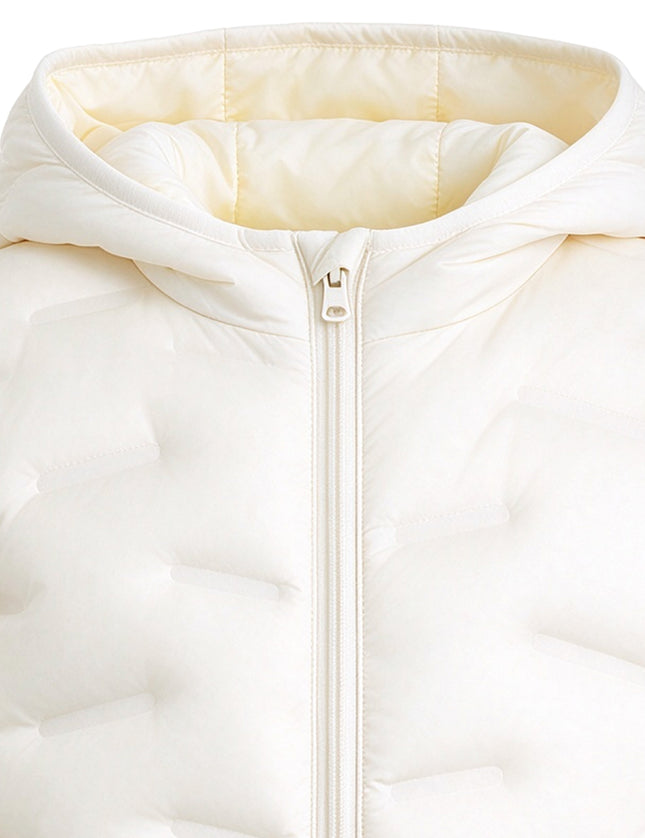 kids atelier mimi tutu White Puffer Jacket