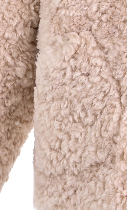 kids atelier mimi tutu Pink Teddy Coat