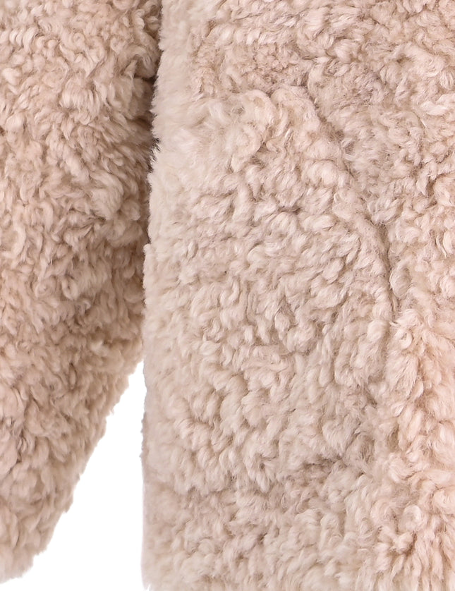 kids atelier mimi tutu Pink Teddy Coat