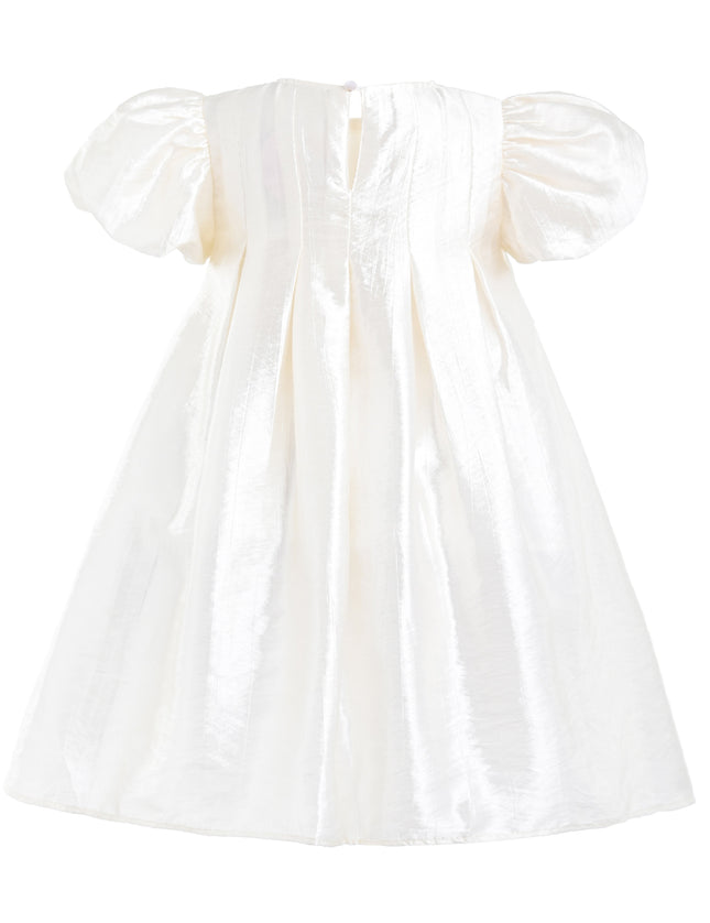 kids atelier mimi tutu Beige Sena Petal Bow Dress