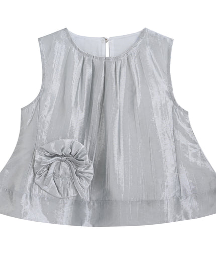 kids atelier mimi tutu Silver Nerissa Bloom Skirt Set