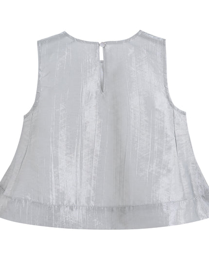 kids atelier mimi tutu Silver Nerissa Bloom Skirt Set