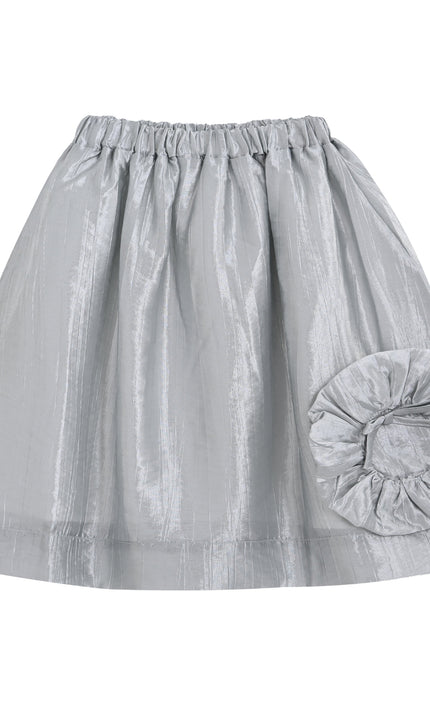 kids atelier mimi tutu Silver Nerissa Bloom Skirt Set