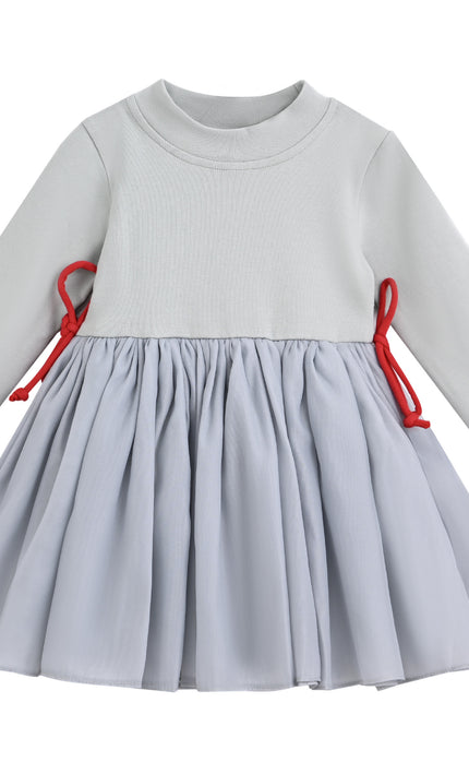 kids atelier mimi tutu Teal Romy Bow Dress