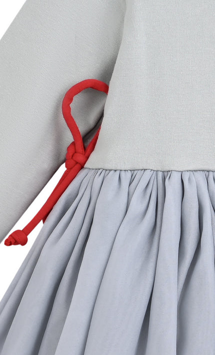 kids atelier mimi tutu Teal Romy Bow Dress