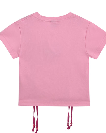 kids atelier mimi tutu Pink Tee with Star Accent
