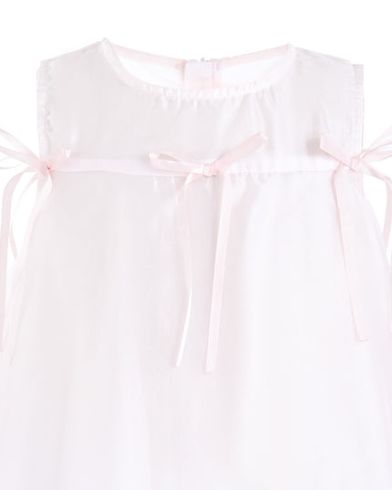 kids atelier mimi tutu Pink Kaia Ribbon Bow Dress