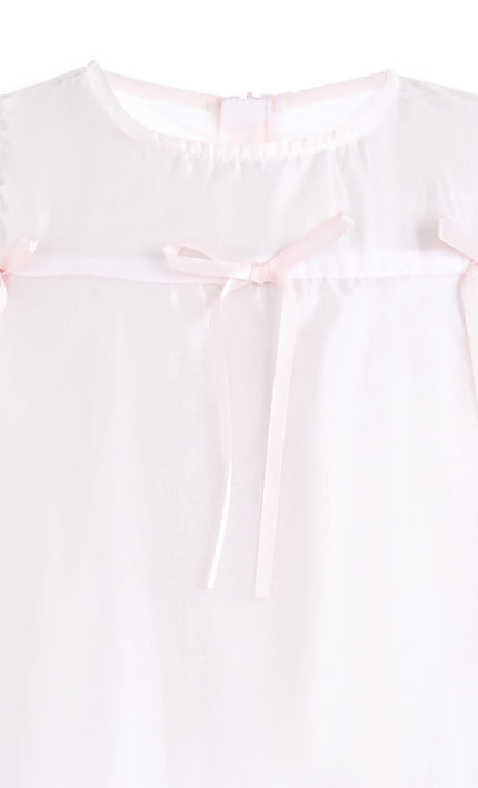 kids atelier mimi tutu Pink Kaia Ribbon Bow Dress