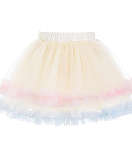 kids atelier mimi tutu Pink Pastel Elunara Ruffle Set with Hair Clip