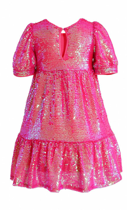 kids atelier mimi tutu Pink Elira Sequin Party Dress