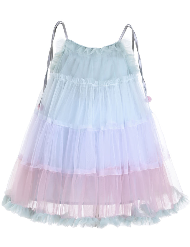 kids atelier mimi tutu Blue Virelle Gradient Tulle Dress