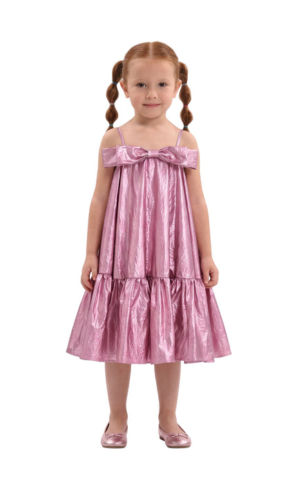 kids atelier mimi tutu Pink Celestelle Bow Party Dress