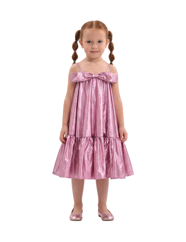 kids atelier mimi tutu Pink Celestelle Bow Party Dress