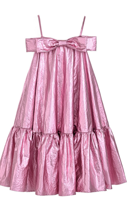 kids atelier mimi tutu Pink Celestelle Bow Party Dress
