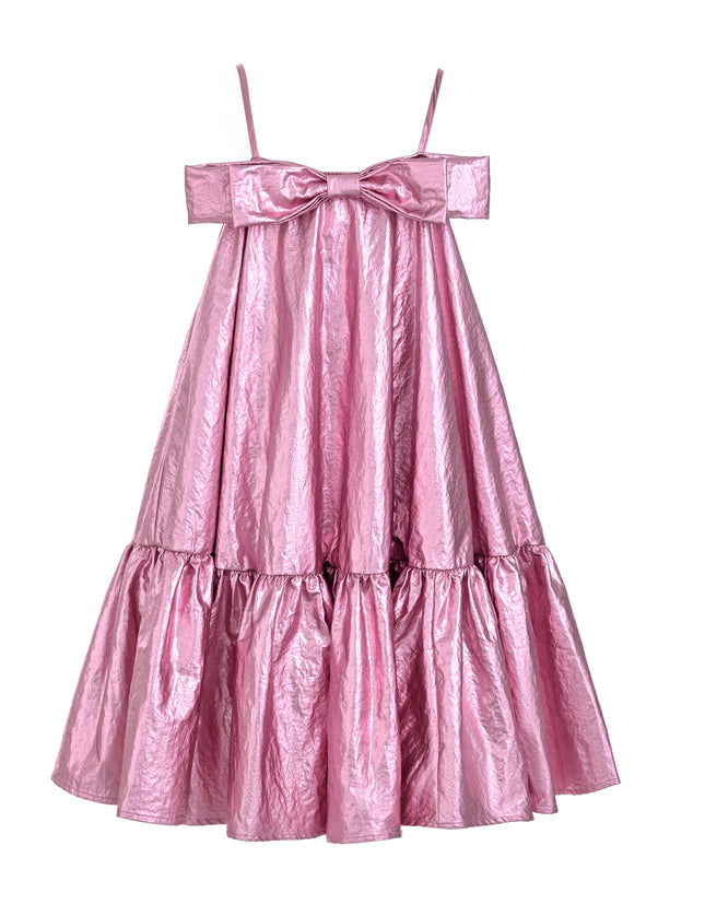 kids atelier mimi tutu Pink Celestelle Bow Party Dress