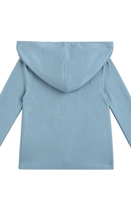 kids atelier mimi tutu Blue Felicia Hooded Tulle Skirt Set