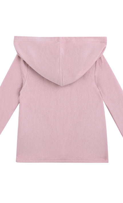 kids atelier mimi tutu Pink Felicia Hooded Tulle Skirt Set