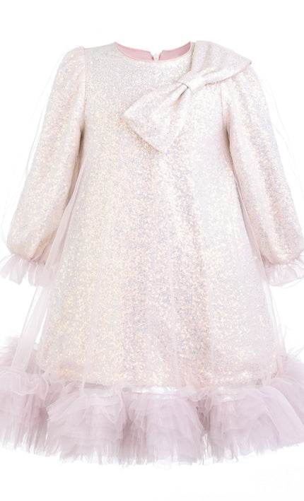 kids atelier mimi tutu Pink Dorelia Sparkle Tulle Dress