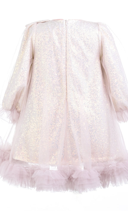 kids atelier mimi tutu Pink Dorelia Sparkle Tulle Dress