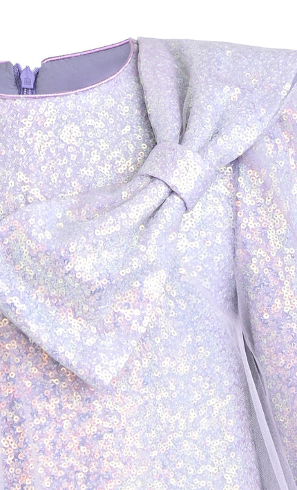 kids atelier mimi tutu Lavender Dorelia Sparkle Tulle Dress